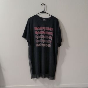 Iron Maiden Graphic T-Shirt Dress
